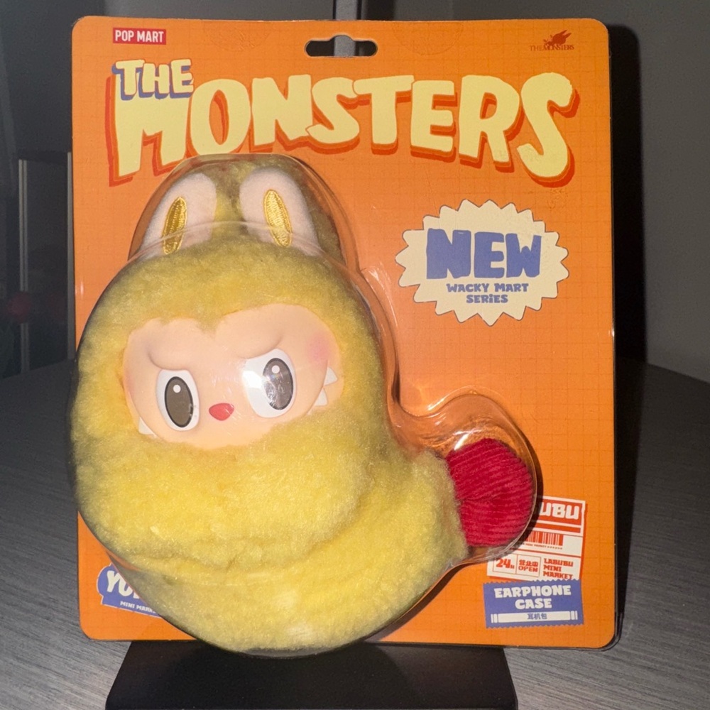 Pop Mart The Monsters Labubu Shrimp Wacky Mart AirPod Earphone Headphone Case